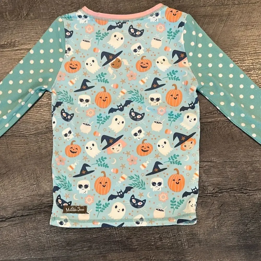 Matilda Jane‎ size 4 Just Imagine Candie Cohorn Halloween Two-Piece Pajama Set